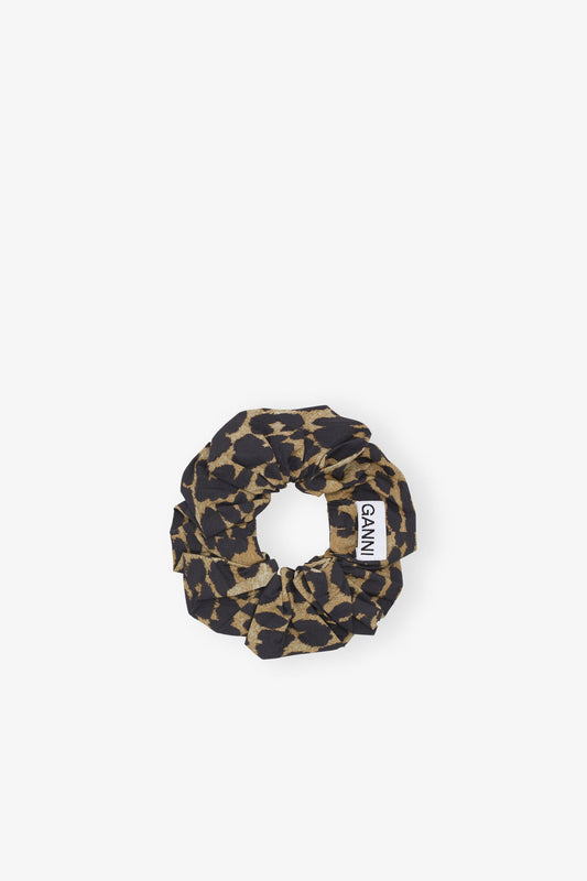 GANNI Top Pick | Leopard Leopard Cotton Scrunchie